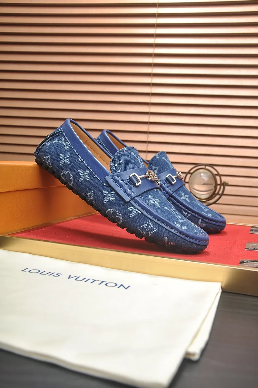Men's Men's Shoes💰420💶【GUCCI】 (High-end Niuli) New 🍀Gucci*——Gucci Doudou Shoes! Made of imported original cowhide, the inner top layer is comfortable cowhide lining! Original wear-resistant rubber outsole! High quality products! Code number 38-44!